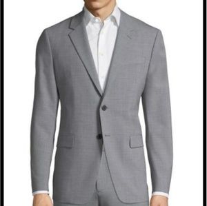 Men's Theory Sport Jacket/Blazer Gray 38R 2-button